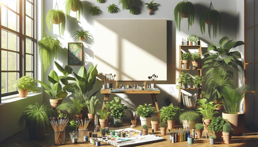 houseplants to inspire creativity