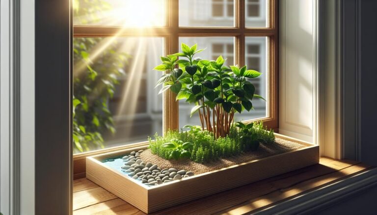 humidity trays for plant care