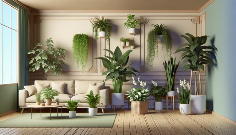 indoor air purification plants