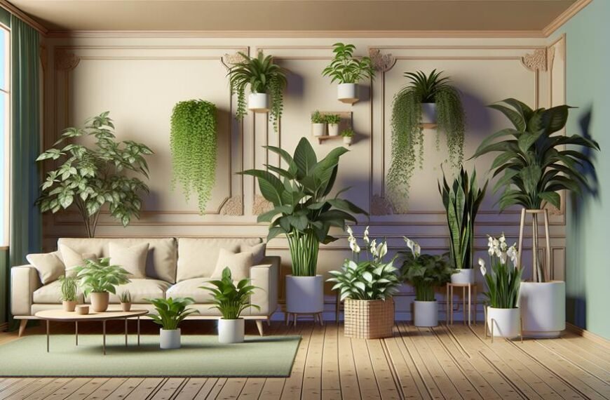 indoor air purification plants