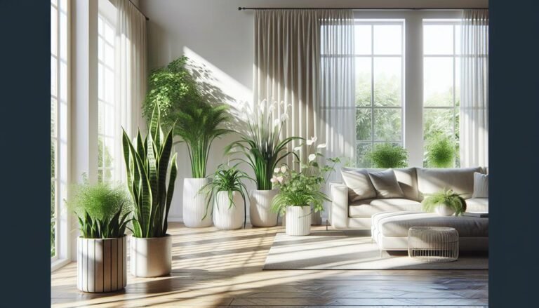 indoor air purification plants