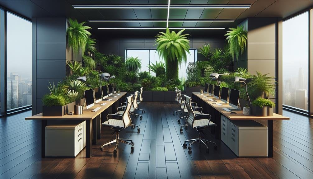 indoor greenery boosts productivity