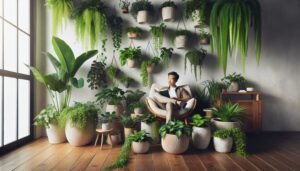 indoor greenery for mental health