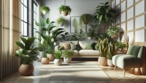 indoor plants clean air