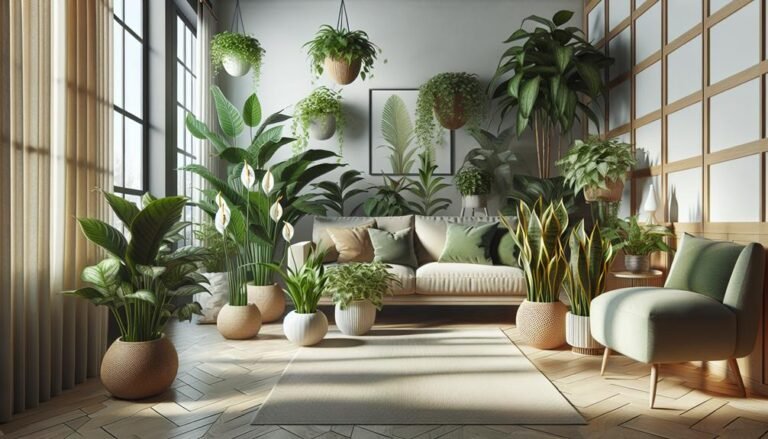 indoor plants clean air
