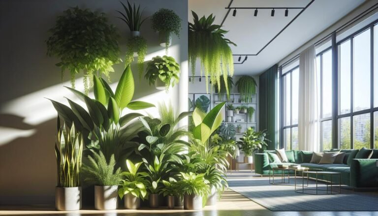 indoor plants clean air