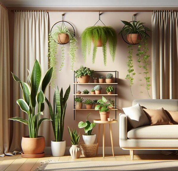 indoor plants for small spaces