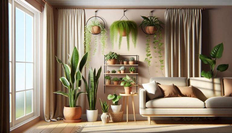 indoor plants for small spaces