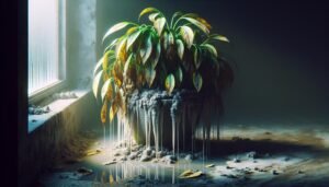 indoor plants overwatered signs