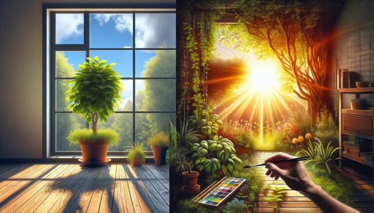 indoor vs outdoor plant benefits