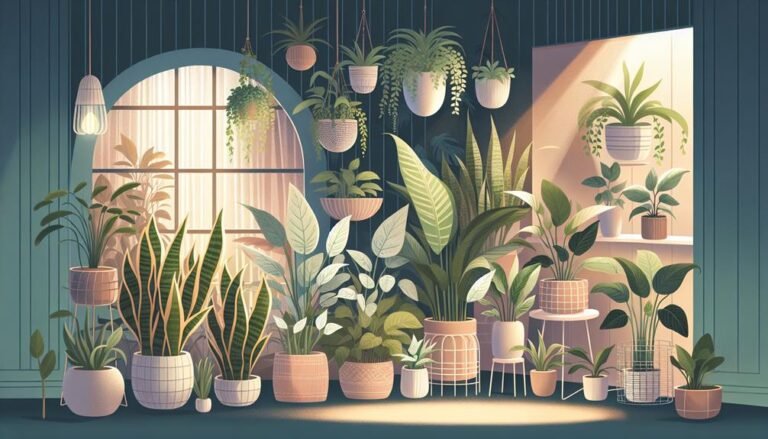 low light houseplants for indoors