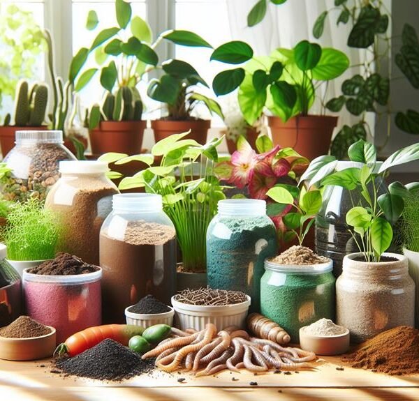 natural fertilizers for houseplants