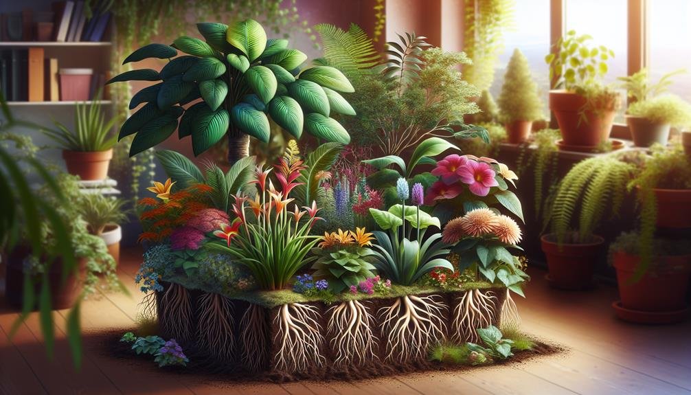 nurturing houseplants with nutrients