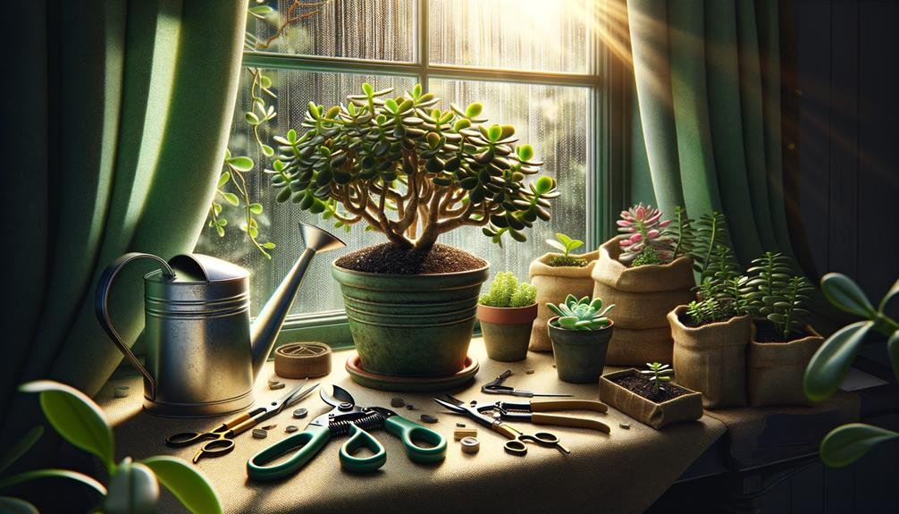nurturing jade plants effectively