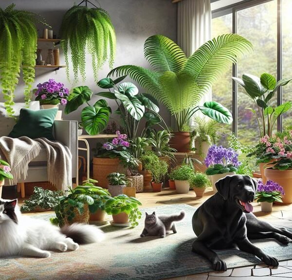 pet friendly plants for homes