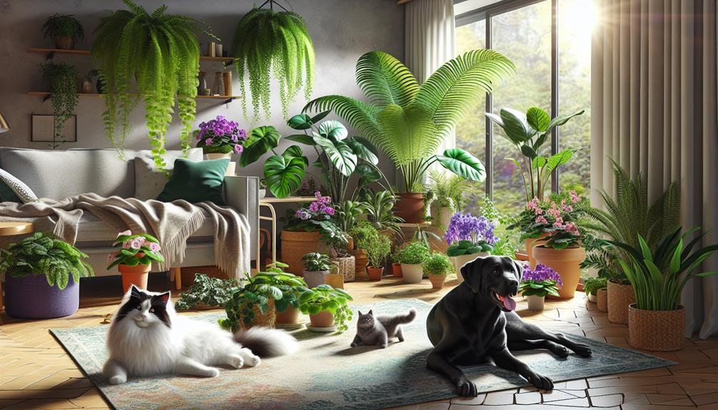 pet friendly plants for homes