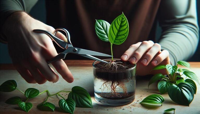 propagating houseplants from cuttings