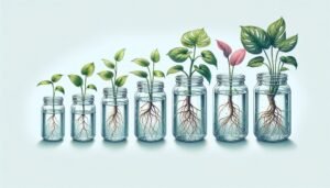 propagating indoor plants in water