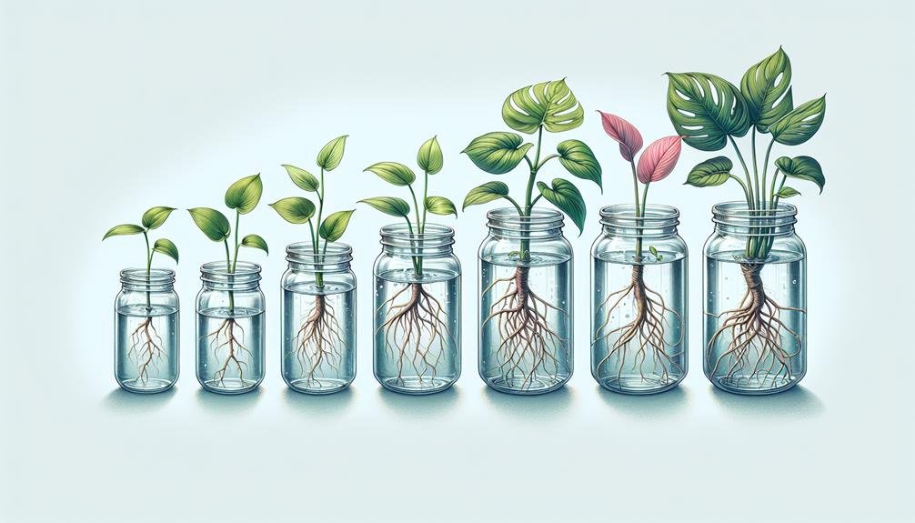 propagating indoor plants in water