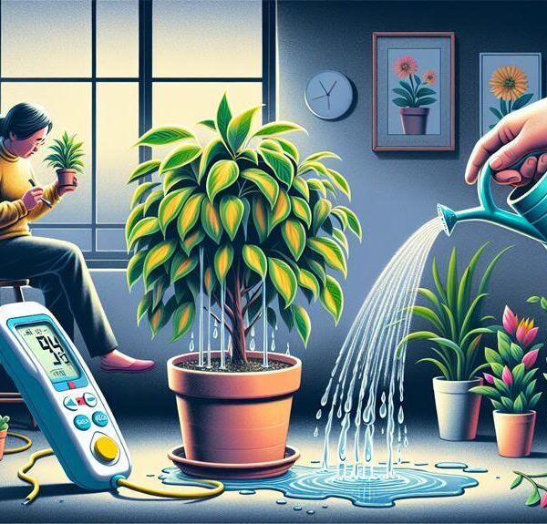 proper watering for indoor plants