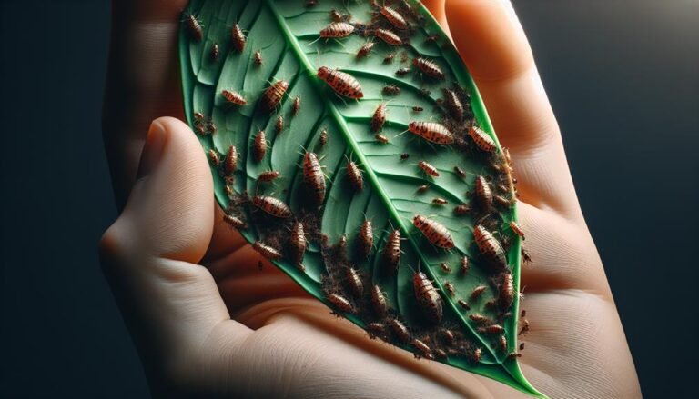 scale insects damage houseplants