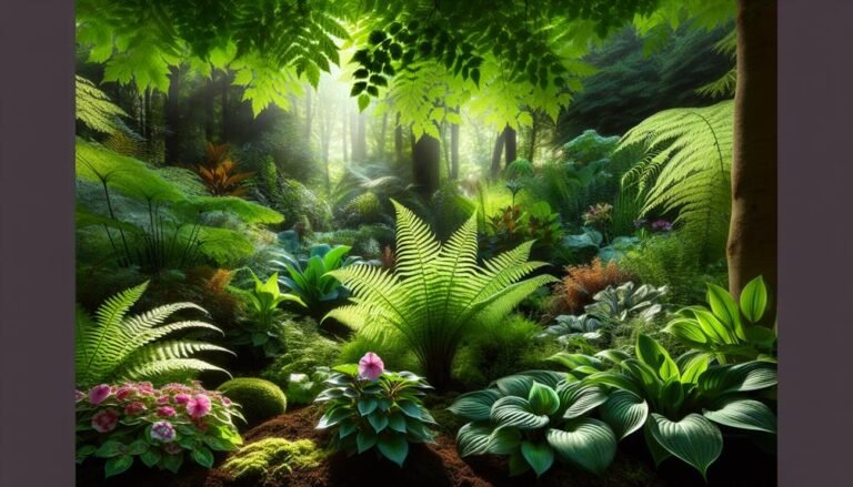 shade loving plants for gardens