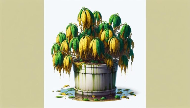 signs of overwatered houseplants