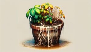 signs of overwatered plants