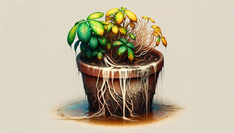 signs of overwatered plants