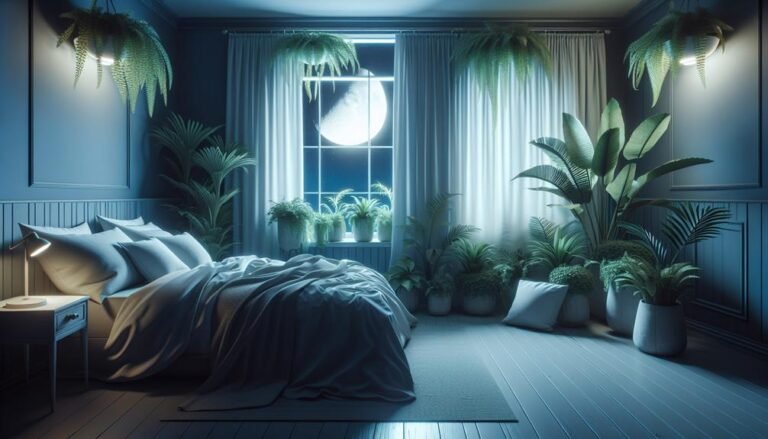 sleep better with plants