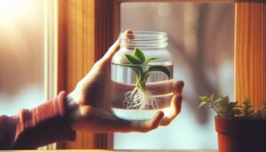 soil free houseplant propagation method