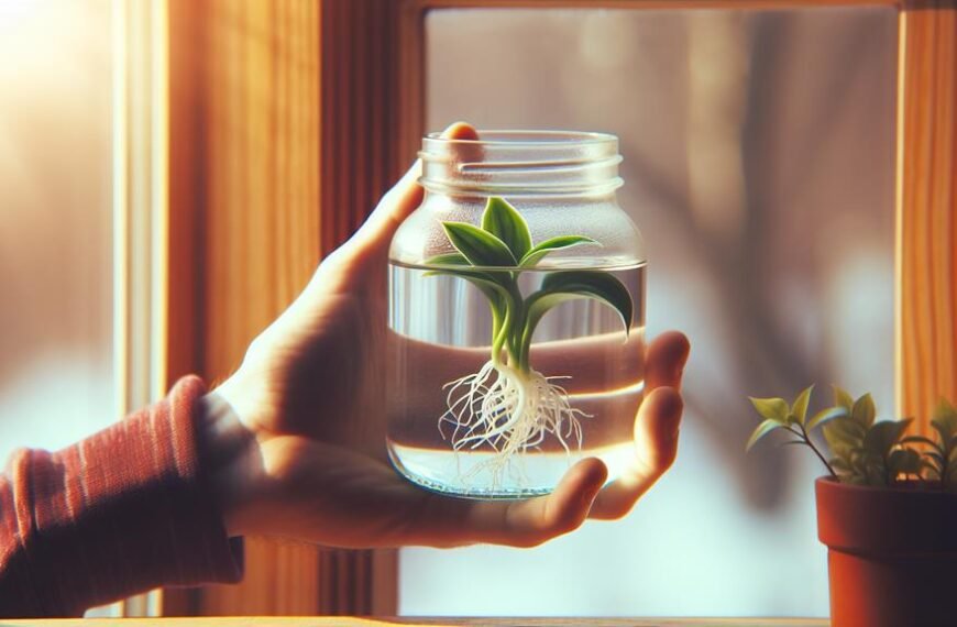 soil free houseplant propagation method