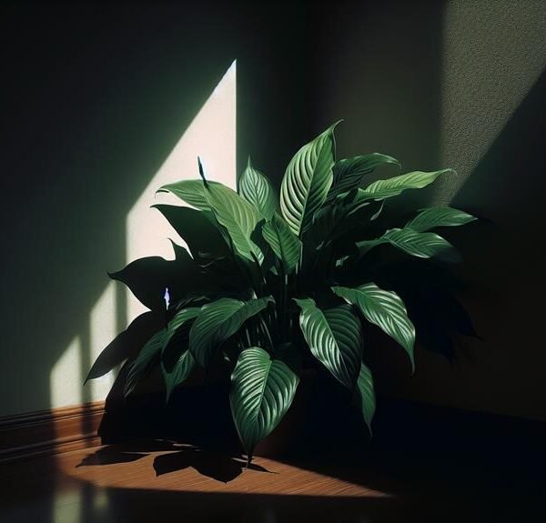 thriving plants in dimness