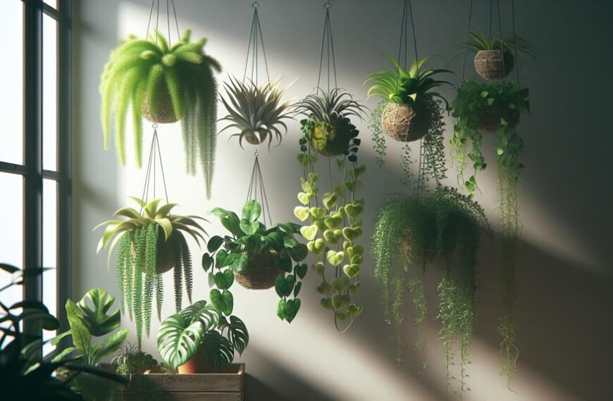 uncommon hanging houseplants ideas