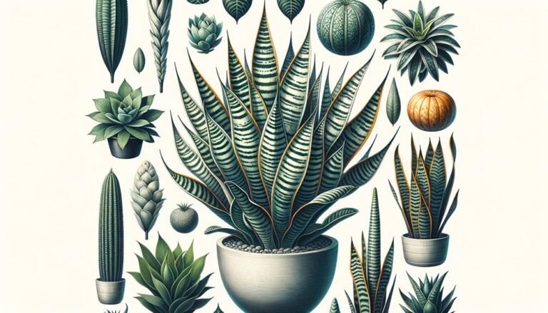 varieties of beautiful sansevieria