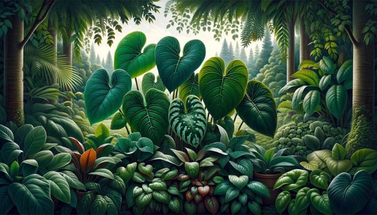 varieties of philodendron plants