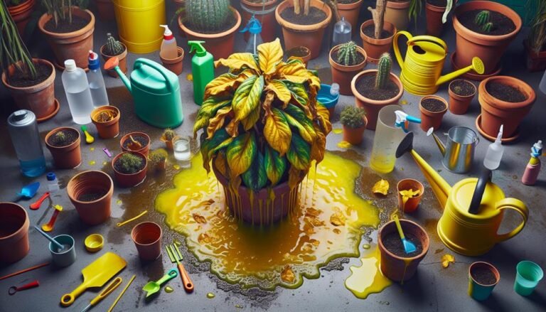 watering indoor plants properly